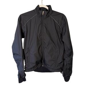 Mountain Equipment Coop Black Windbreaker Jacket Size M Outdoor Hiking